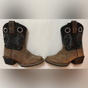 Toddler Sz 11 leather Cowboy boots